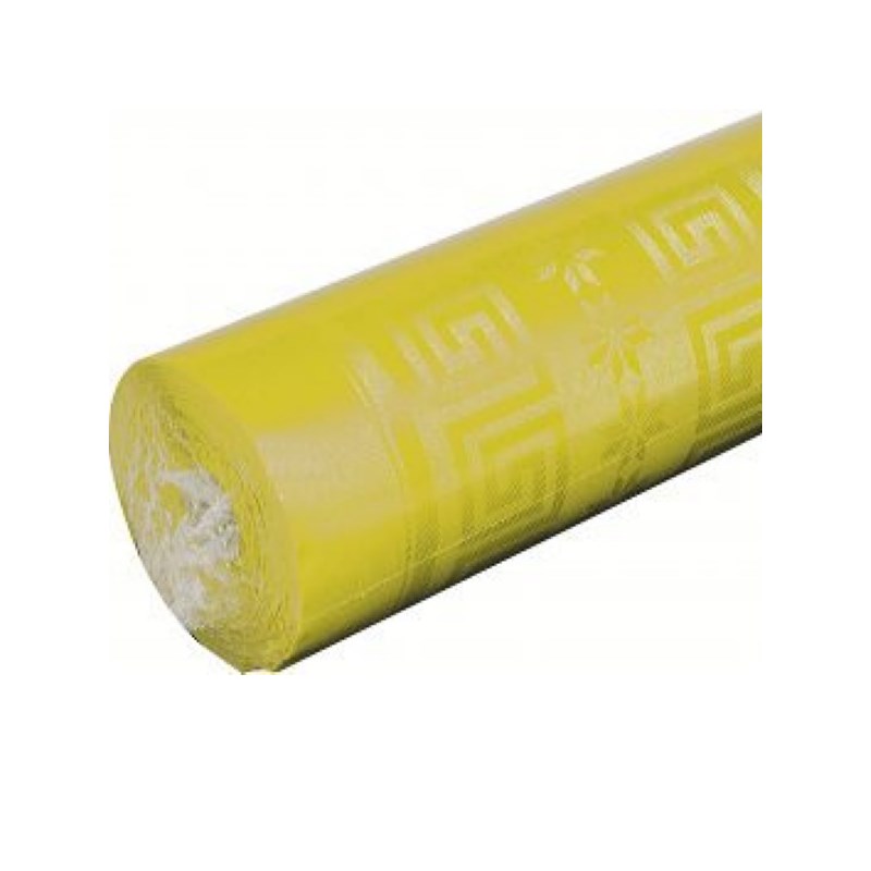 Tischrolle Damast gelb 1,20 x 50m